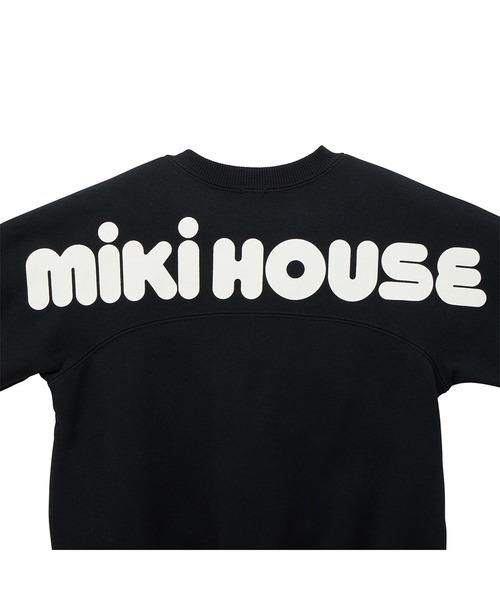 MIKI HOUSE（ミキハウス）の「【WEB限定】バックロゴトレーナー（スウェット・キッズ・ブラック/ベージュ/ロイヤルブルー/ラベンダー・80ｃｍ/90cm/100cm/110cm/120cm/130cm）」の22枚目の写真