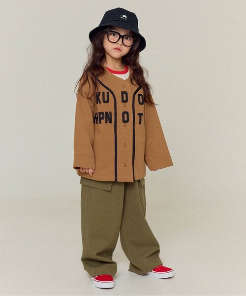 BREEZE（ブリーズ）の「【WEB限定/ジュニア対応】 配色ナンバリング長袖Tシャツ（Tシャツ/カットソー・キッズ・クリーム/グリーン/アイボリー/ネイビー・90/100/110/120/130/140/150）」の14枚目の写真