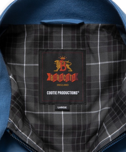 COOTIE PRODUCTIONS(クーティープロダクションズ)の「EWP G9 Harrington Jacket(ブルゾン・メンズ・グレー系その他/ブラック/ブルー系その他・LARGE/MEDIUM/X-LARGE/SMALL)」の8枚目の写真