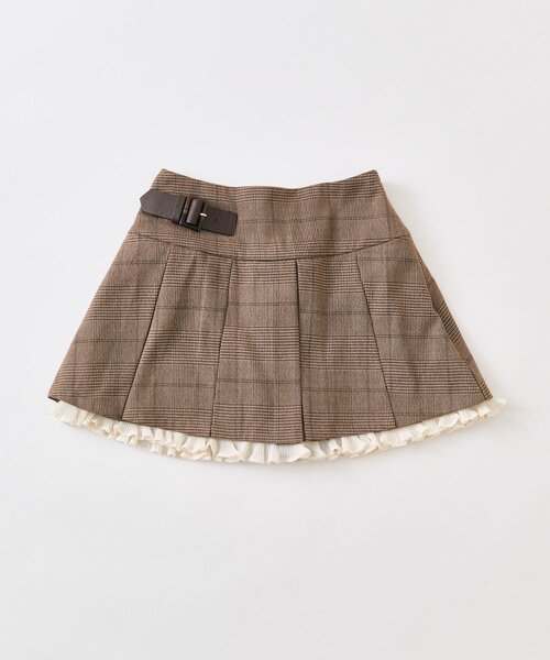 OLIVE des OLIVE(オリーブデオリーブ)の「裾レイヤードプリーツミニスカート(スカート・レディース・ブラック/チャコールグレー/ブラウン・FREE)」の19枚目の写真