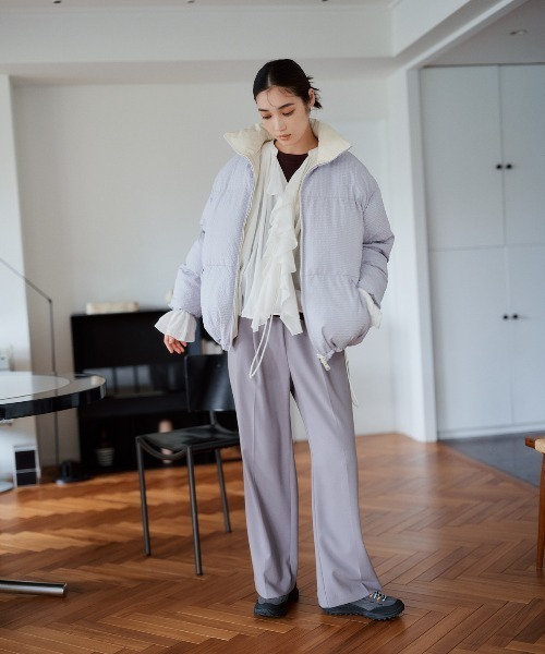 セール】リバーシブル中わたコート（ダウンジャケット/コート）｜emmi