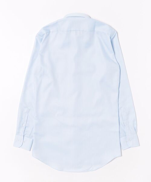 TOKYO SHIRTS(トウキョウシャツ)の「【超形態安定】 形態安定ノンアイロン ボタンダウン 長袖ビジネスワイシャツ (大きいサイズ・長いサイズ)(ビジネスシャツ・メンズ・ブルー・首回り39cm-裄丈88cm/首回り41cm-裄丈90cm/首回り42cm-裄丈90cm/首回り43cm-裄丈90cm/首回り45cm-裄丈82cm/首回り45cm-裄丈86cm/首回り45cm-裄丈90cm/首回り47cm-裄丈86cm/首回り47cm-裄丈90cm)」の7枚目の写真