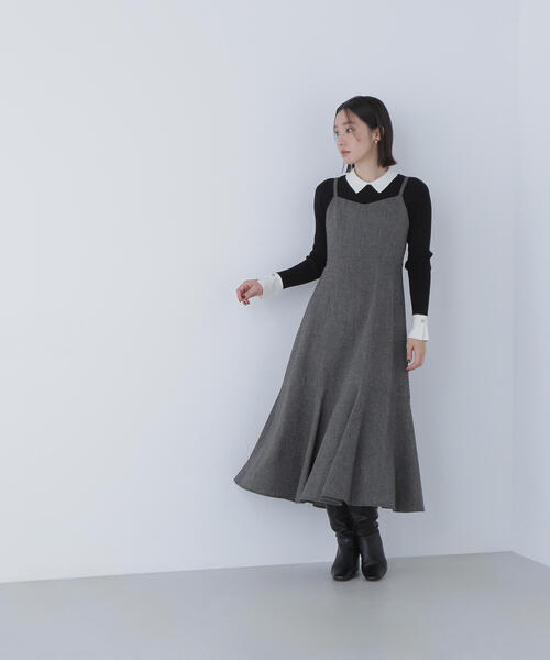 セール】◇バックリボンジャンスカ（ジャンパースカート）｜NATURAL