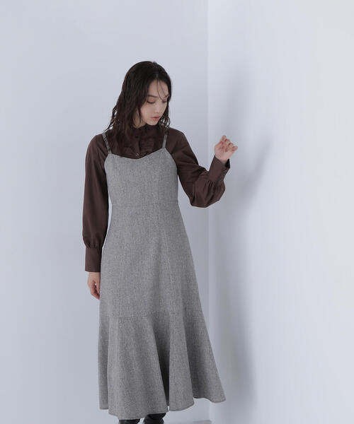 ◇バックリボンジャンスカ（ジャンパースカート）｜NATURAL