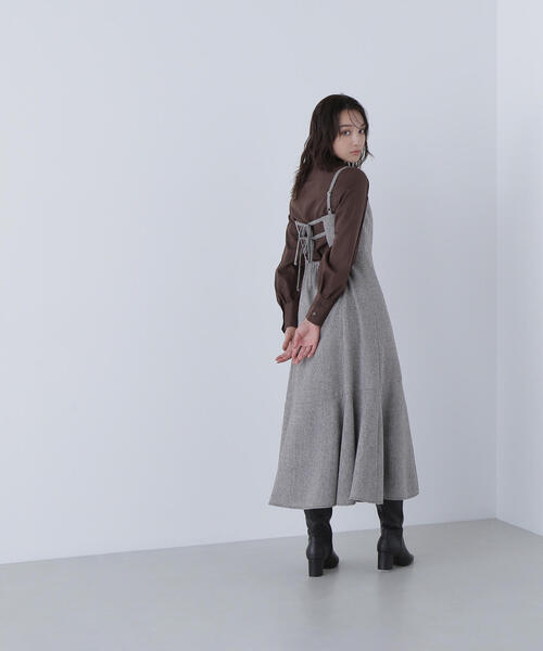 セール】◇バックリボンジャンスカ（ジャンパースカート）｜NATURAL