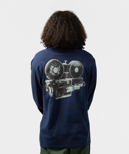 UNION（UNION TOKYO）（ユニオン）の「UNION TOKYO  FILME LS TEE  ユニオントーキョー（Tシャツ/カットソー・メンズ・ホワイト/ネイビー・L/M/XL/S）」の9枚目の写真
