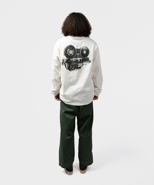 UNION（UNION TOKYO）（ユニオン）の「UNION TOKYO  FILME LS TEE  ユニオントーキョー（Tシャツ/カットソー・メンズ・ホワイト/ネイビー・L/M/XL/S）」の7枚目の写真