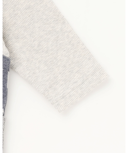 sense of wonder（センスオブワンダー）の「【オーガニック】ジャカードカバーオール（ロンパース・キッズ・ブルー/ネイビー・70cm/80ｃｍ）」の13枚目の写真