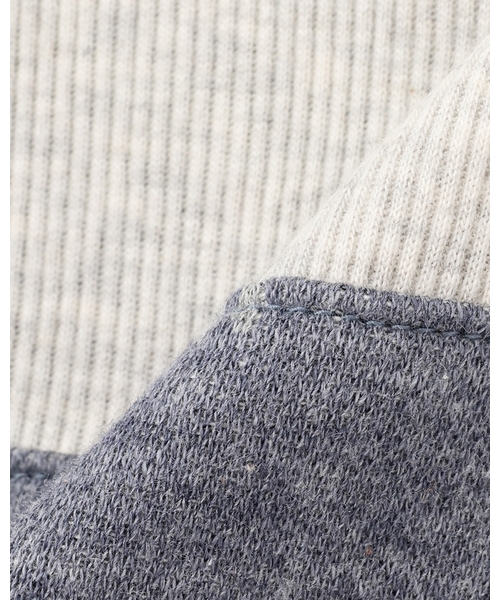 sense of wonder（センスオブワンダー）の「【オーガニック】ジャカードカバーオール（ロンパース・キッズ・ブルー/ネイビー・70cm/80ｃｍ）」の4枚目の写真