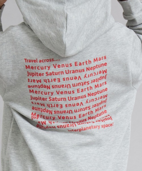 PAIRMANON STREET(ペアマノンストリート)の「裏毛 スウェット アソートプリント パーカー【PAIRMANON STREET】(パーカー・キッズ・ブラック/グレー系その他/ライトブルー/グレー/ブラック系その他/イエロー・100/110/120/130/140/150/160/90)」の16枚目の写真