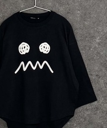 SHISKY（シスキー）の「【ハロウィン】オーバーサイズヘムロンT 345-01（Tシャツ/カットソー）」