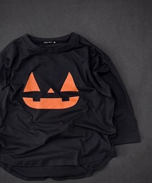 SHISKY（シスキー）の「【ハロウィン】オーバーサイズヘムロンT 345-01（Tシャツ/カットソー）」