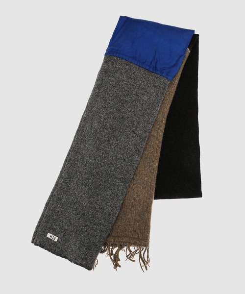 KHOKI（コッキ）の「Intarsia-knit muffler（マフラー）」 - WEAR