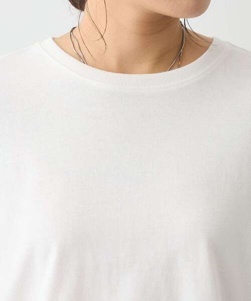 CRAFT STANDARD BOUTIQUE（クラフトスタンダードブティック）の「クルーネックロンTEE（Tシャツ/カットソー・レディース・ブラック/ホワイト/グレー・FREE）」の21枚目の写真