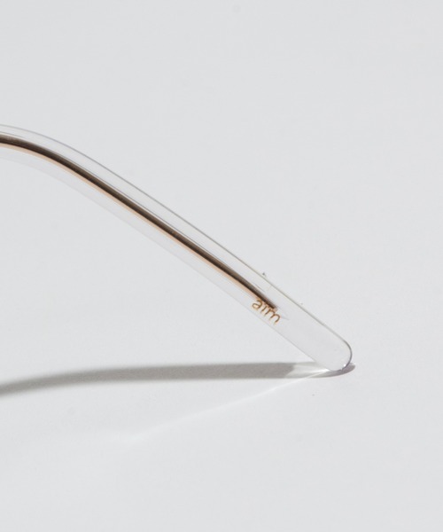 AIM（エイム）の「【AIM】ダブルブリッジメタルフレーム クリアレンズ メガネ ssallai（メガネ・レディース・シルバー/ゴールド・FREE）」の5枚目の写真