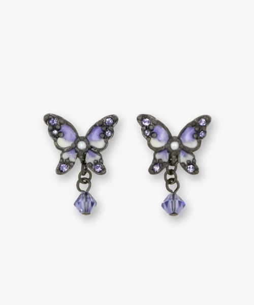 蝶モチーフ ピアス（ピアス（両耳用））｜ANNA SUI（アナスイ）の