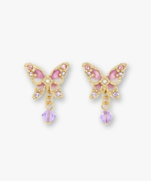 蝶モチーフ ピアス（ピアス（両耳用））｜ANNA SUI（アナスイ）の