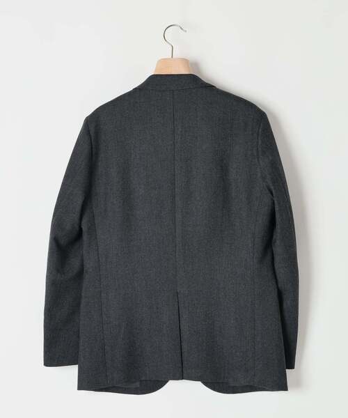 EDIFICE(エディフィス)の「トップ ツイード 2ボタン ジャケット【セットアップ着用可能】(テーラードジャケット・メンズ・チャコールグレー/ブラック/ブラウン/ベージュ系その他・LARGE/MEDIUM/SMALL/X-SMALL/XX-LARGE/X-LARGE)」の21枚目の写真