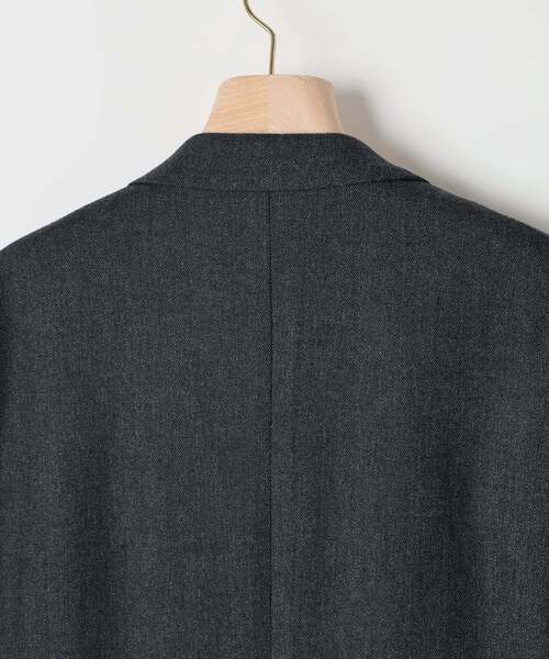EDIFICE(エディフィス)の「トップ ツイード 2ボタン ジャケット【セットアップ着用可能】(テーラードジャケット・メンズ・チャコールグレー/ブラック/ブラウン/ベージュ系その他・LARGE/MEDIUM/SMALL/X-SMALL/XX-LARGE/X-LARGE)」の22枚目の写真