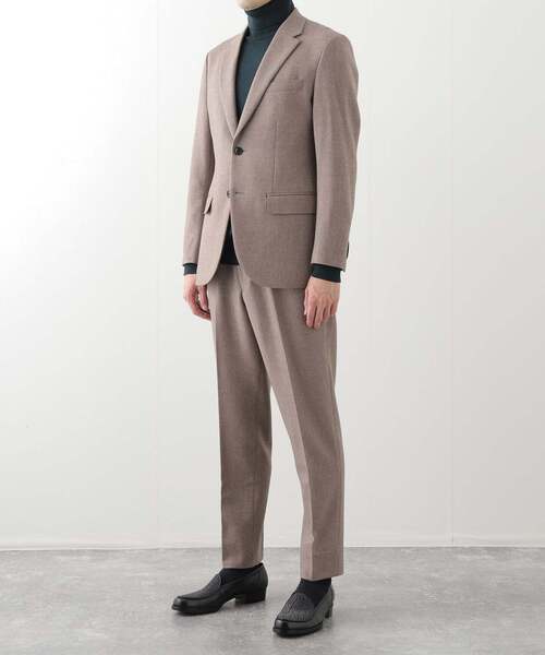 トップ ツイード 2ボタン ジャケット【セットアップ着用可能