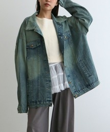 mul.（ムル）の「JK　オーバー加工デニムジャケット（デニムジャケット）」