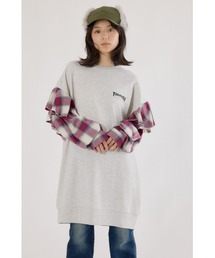 THRASHER リメイク スウェットワンピース