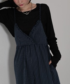 トリムレースオールインワン / Trim Race Jumpsuit（つなぎ