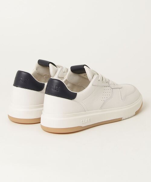 CLAE(クレイ)の「クレイ ウィメンズ LM40 CLAE - MOSES モーゼ(スニーカー・レディース・ホワイト×ネイビー/ホワイト×イエロー・70/60/65/55/50)」の3枚目の写真