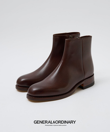 【アルフレッドバニスター】ベージュ レザー ジッパーブーツ サイズ39 アルフレッドバニスター】ベージュ レザー ジッパーブーツ