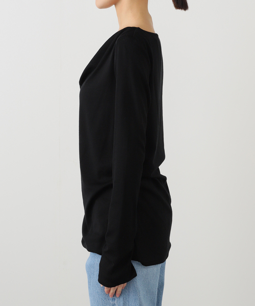 セール】Wool drape longTシャツ（Tシャツ/カットソー）｜Plage