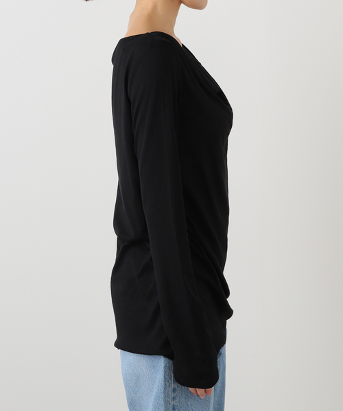 セール】Wool drape longTシャツ（Tシャツ/カットソー）｜Plage
