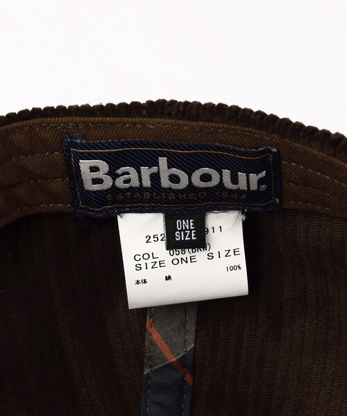 Barbour（バブアー）の「Barbour/バブアー PRESTON CORD CAP（キャップ・メンズ・オリーブ/ブラウン/ベージュ・ONE SIZE）」の10枚目の写真