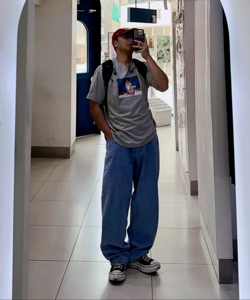 WKNDRS（ウィーキャンドース）の「APPLE DENIM PANTS (BLUE)（デニムパンツ・レディース・その他・LARGE/X-LARGE/SMALL/MEDIUM）」の13枚目の写真