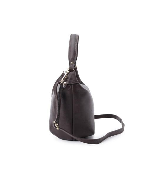 MILOS（ミロス）の「MILOS（ミロス）ワンハンドルショルダーバッグ（ショルダーバッグ・レディース・ブラック/ダークブラウン・00）」の9枚目の写真