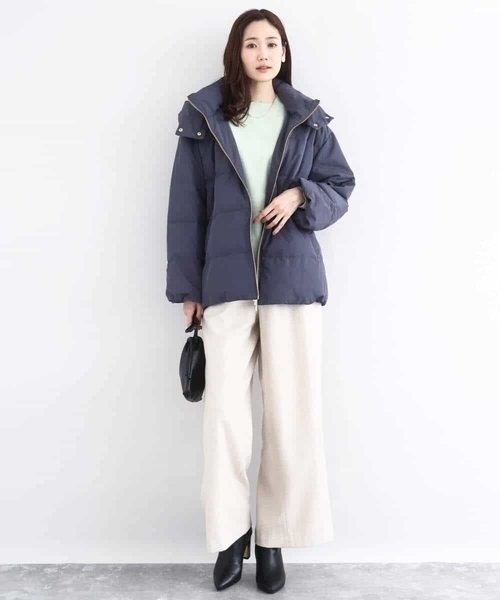 MK MICHEL KLEIN(エムケーミッシェルクラン)の「カラーツイードワイドパンツ/洗える(その他パンツ・レディース・ベージュ/イエロー・38)」の22枚目の写真