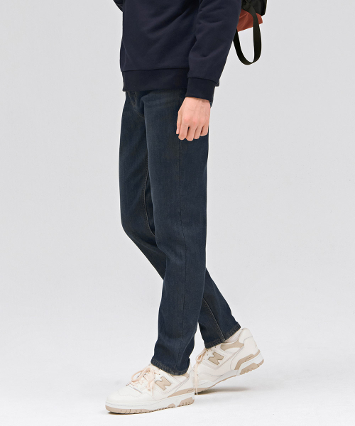CHASECULT（チェイスカルト）の「男性ダンブルボアボンディングMトーンテーパード起毛デニム-ブルー（デニムパンツ・メンズ・ブルー・86/70/76/82）」の4枚目の写真