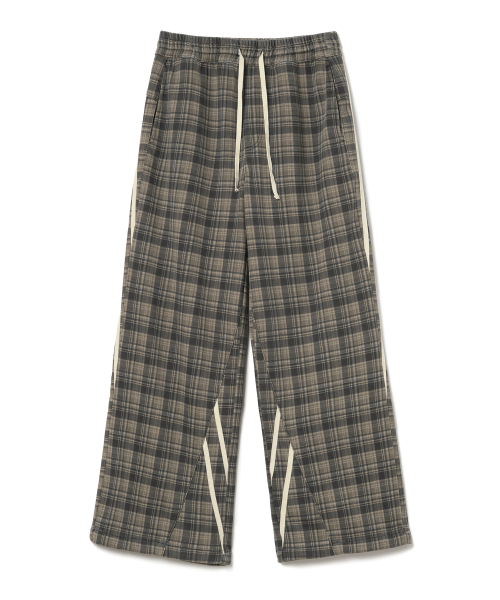 MILLO WOMEN（ミロウーマン）の「カーブドルーズトラックパンツ[ブラウン]（スウェットパンツ・レディース・その他・SMALL/MEDIUM）」の2枚目の写真