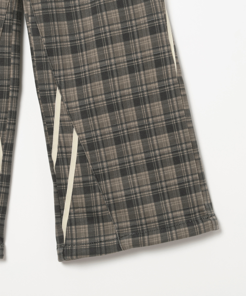 MILLO WOMEN（ミロウーマン）の「カーブドルーズトラックパンツ[ブラウン]（スウェットパンツ・レディース・その他・SMALL/MEDIUM）」の6枚目の写真