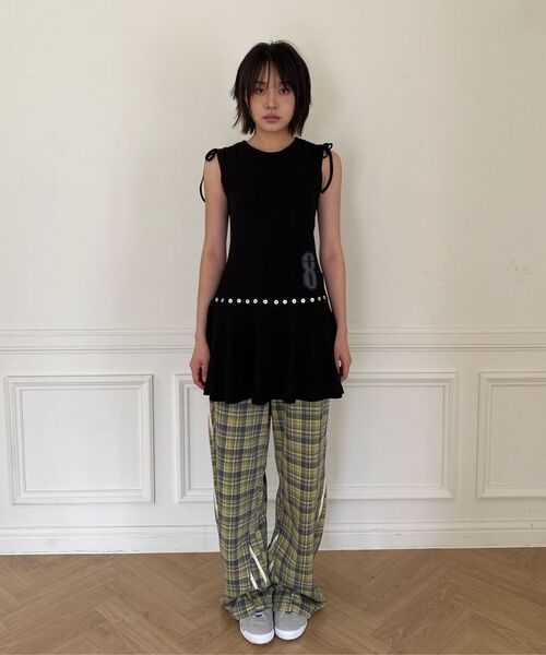 MILLO WOMEN（ミロウーマン）の「カーブドルーズトラックパンツ[ブラウン]（スウェットパンツ・レディース・その他・SMALL/MEDIUM）」の13枚目の写真
