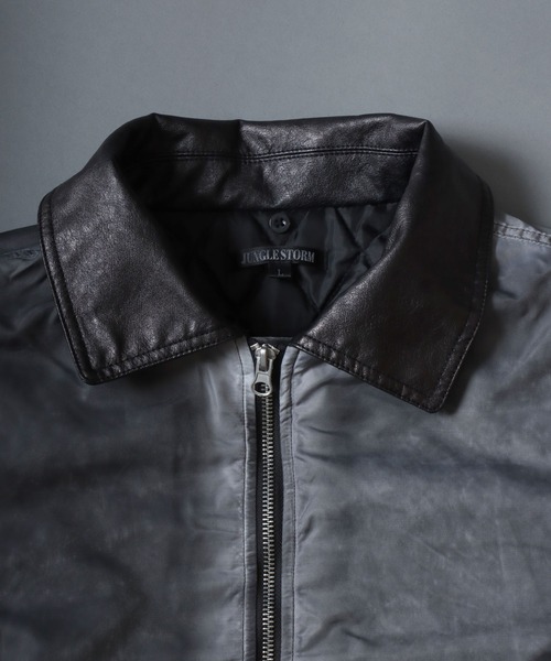 セール】Nylon B-15 Flight Jacket/衿ファー脱着 オーバーサイズ