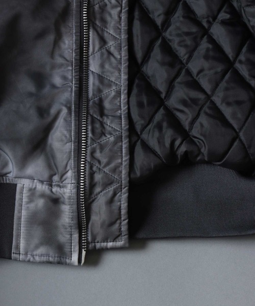 セール】Nylon B-15 Flight Jacket/衿ファー脱着 オーバーサイズ