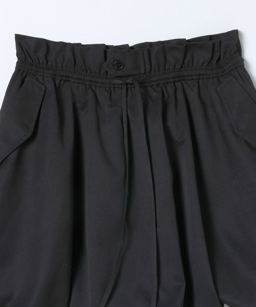 JEANASIS（ジーナシス）の「ポケットバルーンミニスカート/621484（スカート・レディース・ブラック/ホワイト・FREE）」の4枚目の写真
