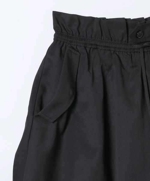 JEANASIS（ジーナシス）の「ポケットバルーンミニスカート/621484（スカート・レディース・ブラック/ホワイト・FREE）」の6枚目の写真