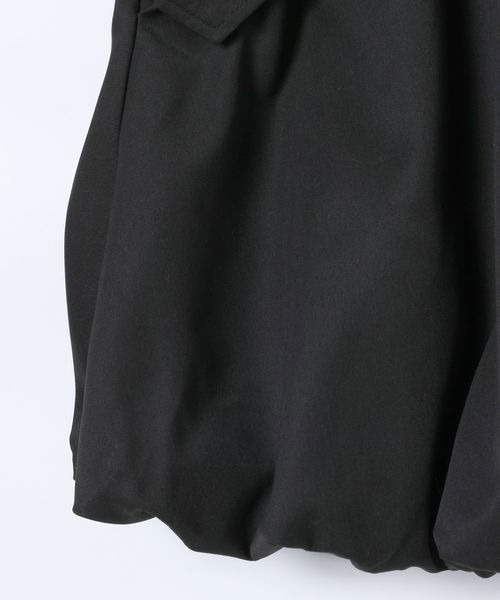 JEANASIS（ジーナシス）の「ポケットバルーンミニスカート/621484（スカート・レディース・ブラック/ホワイト・FREE）」の7枚目の写真