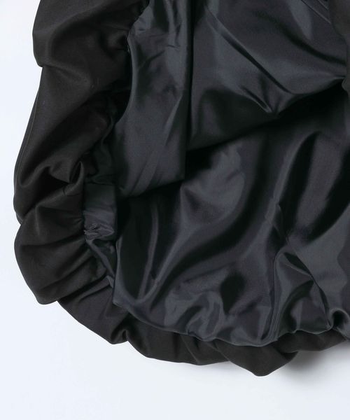 JEANASIS（ジーナシス）の「ポケットバルーンミニスカート/621484（スカート・レディース・ブラック/ホワイト・FREE）」の8枚目の写真