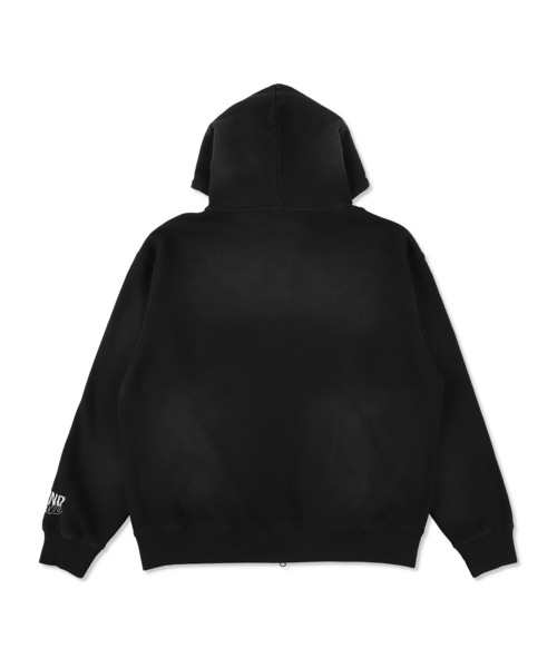 SULFUR DYEING LOGO ZIP SWEATSHIRT（パーカー）｜WIND AND SEA