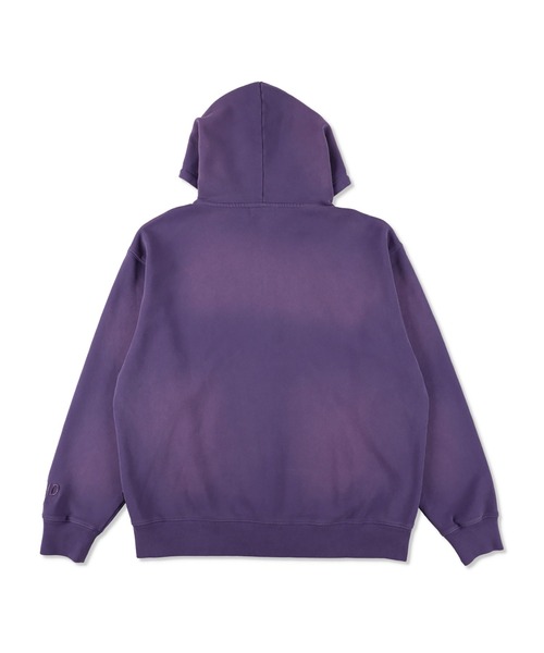 WIND AND SEA(ウィンダンシー)の「SULFUR DYEING LOGO ZIP SWEATSHIRT(パーカー・メンズ・パープル/ブラウン/サックスブルー系/レッド/ブラック・S/M/L/XL)」の18枚目の写真