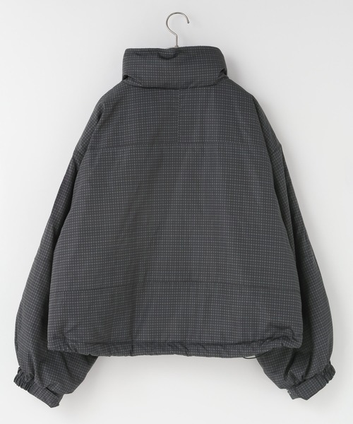 セール】チェックモンスターショートコート 598063（ブルゾン
