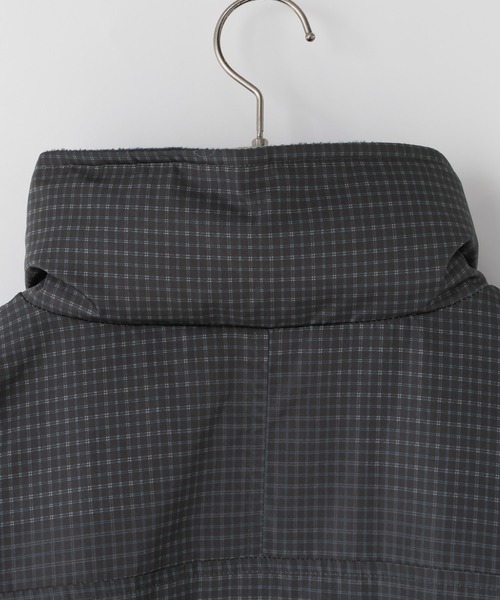 LOWRYS FARM（ローリーズファーム）の「チェックモンスターショートコート　598063（ブルゾン・レディース・グレー/ブラウン・FREE）」の12枚目の写真