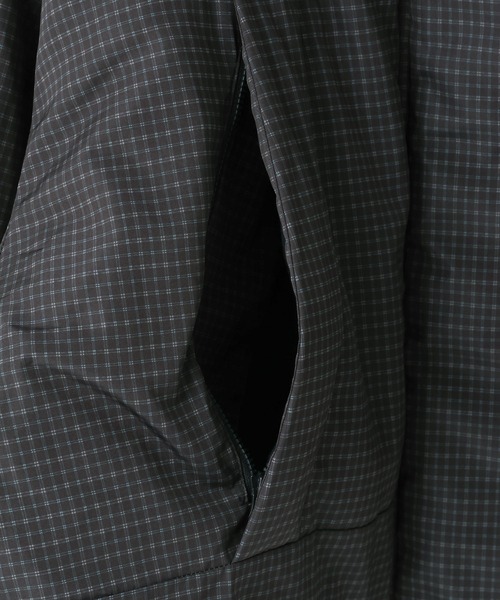 LOWRYS FARM（ローリーズファーム）の「チェックモンスターショートコート　598063（ブルゾン・レディース・グレー/ブラウン・FREE）」の7枚目の写真